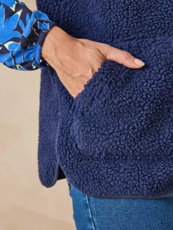 Veste sans manches sherpa moumoute Femme Manteau, Parka|Veste, Blazer