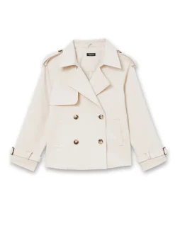 Veste trench courte Femme Manteau, Parka|Veste, Blazer
