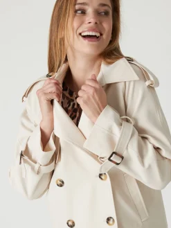 Veste trench courte Femme Manteau, Parka|Veste, Blazer