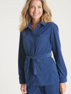 Sale Veste-saharienne en velours côtelé Femme Veste, Blazer